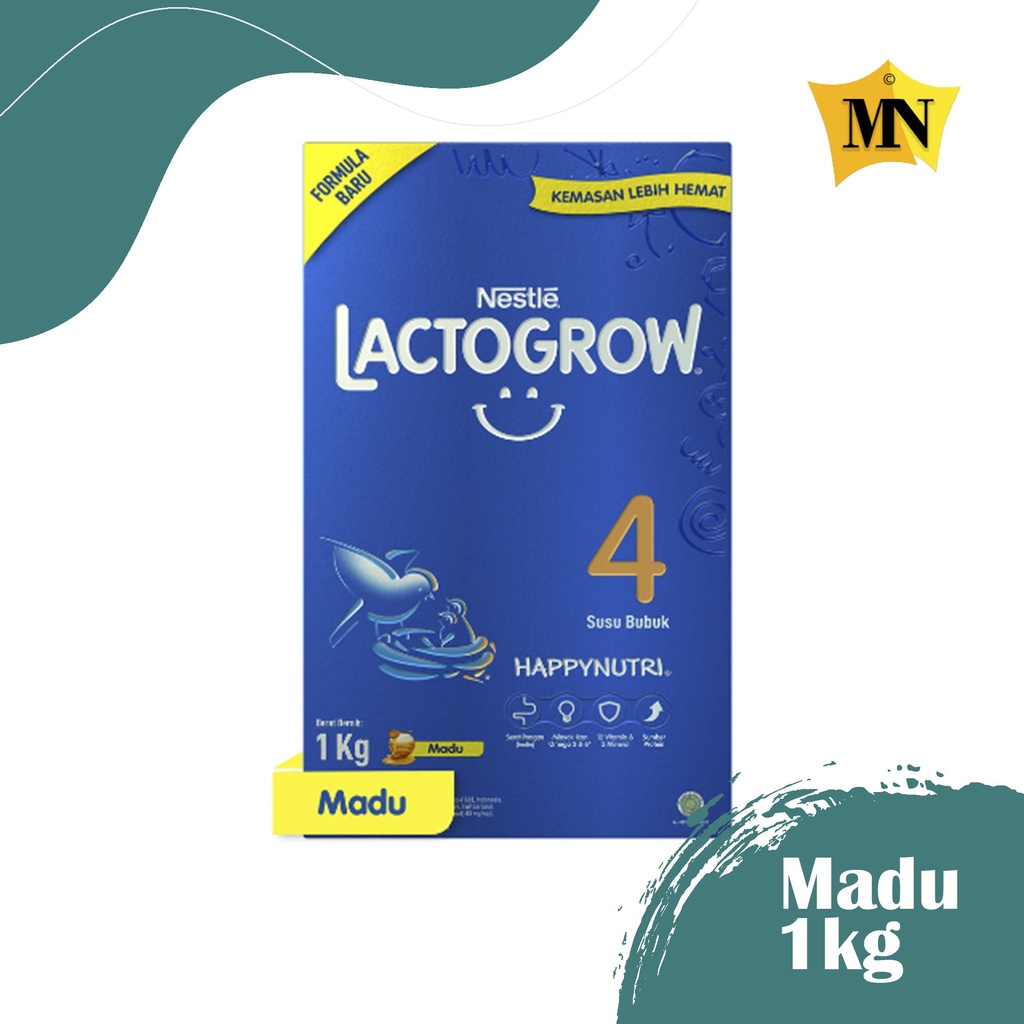 

LACTOGROW 4/Anak Usia 3-5 Tahun/MADU 1KG [1000gr]