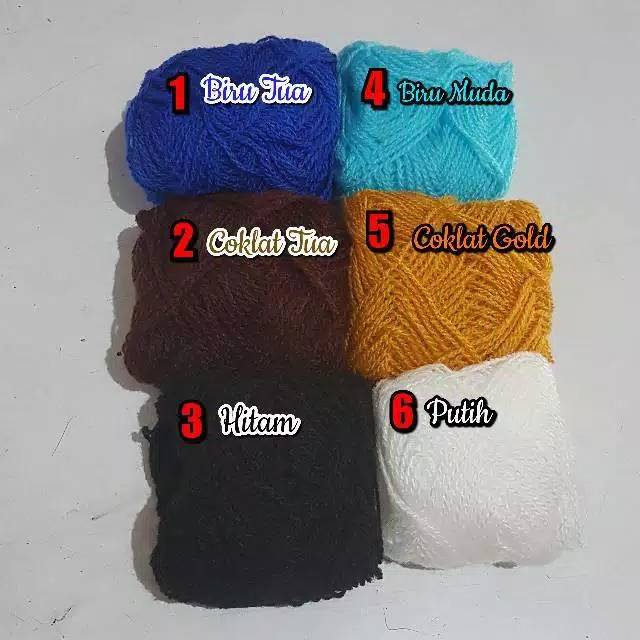 Benang woll/benang siet