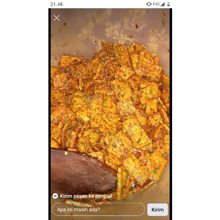 

tempe kripik pedas