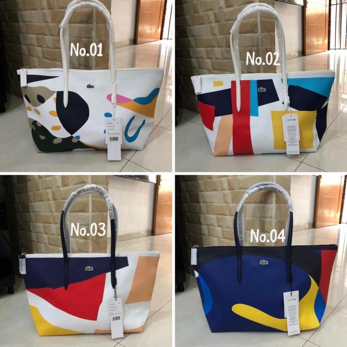 tas wanita tote lacoste Grade ori