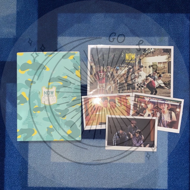 BTS NOW 1 NOW1 IN THAILAND DVD FULLSET POSTCARD MAKNAE LINE VMINKOOK NAMHOPE YOONJIN UNIT MINI POSTE