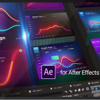 Graph Tool Infographics Сharts Bundle - After Effects Project Files