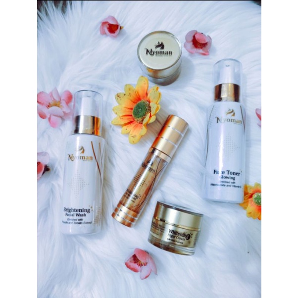 nyoman beauty skincare paket glowing gold