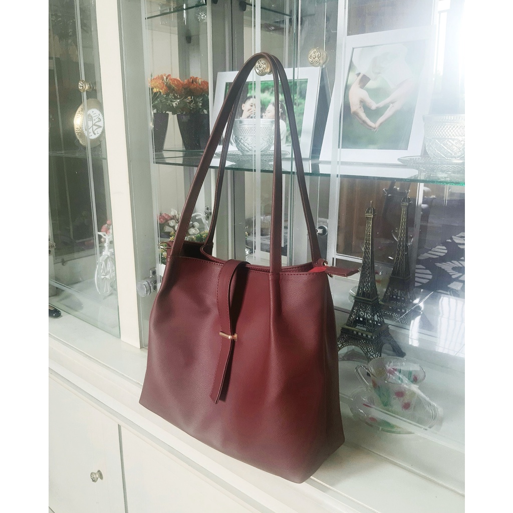 Tas Tote Wanita Nadine Lidah 1/ Tas bahu Selempang