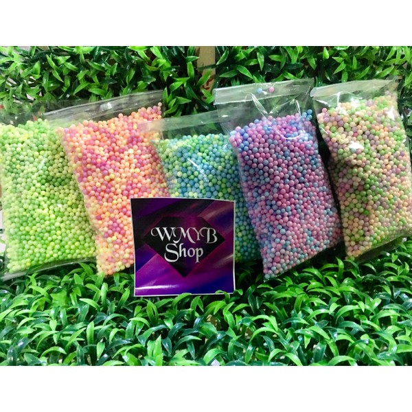 

Butiran Butir Sterofoam Gabus Stirofoam Floam Beads Warna Diy - B7557C - Original Asli