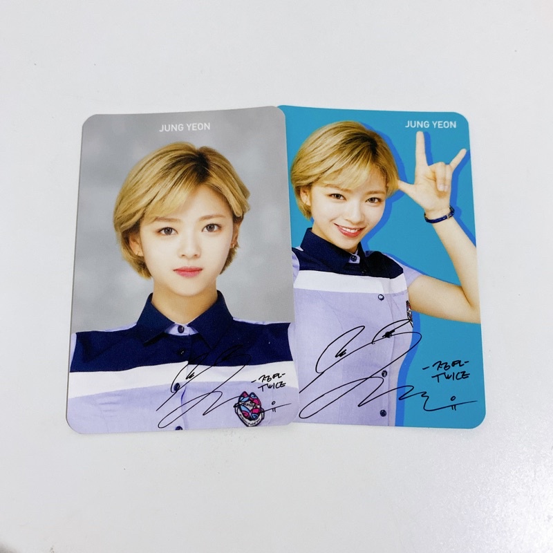 TWICE SKOOLOOKS JEONGYEON PHOTOCARD