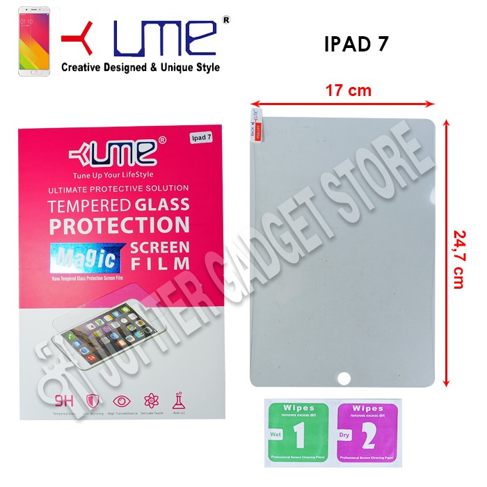 iPad 7 Ume Tempered Glass - ORI