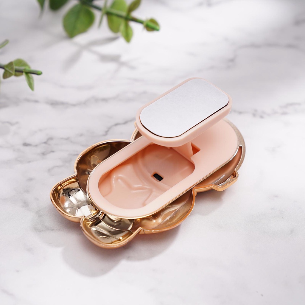 Bracket Dudukan Handphone Universal Model Lipat Bahan Plastik Bentuk Astronot 6D