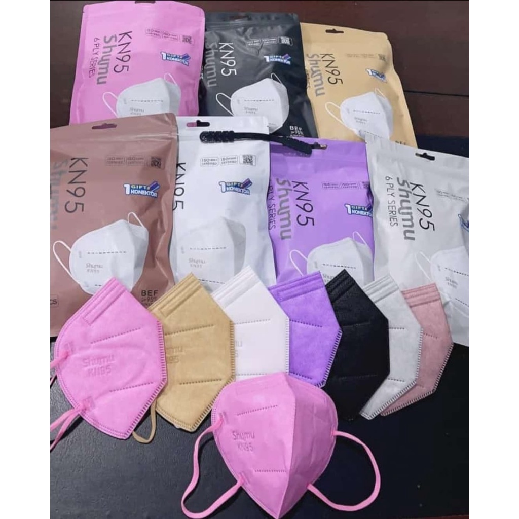 Masker KN95 SHUMU 6ply / Masker KN95 / Masker 6ply / Masker SHUMU