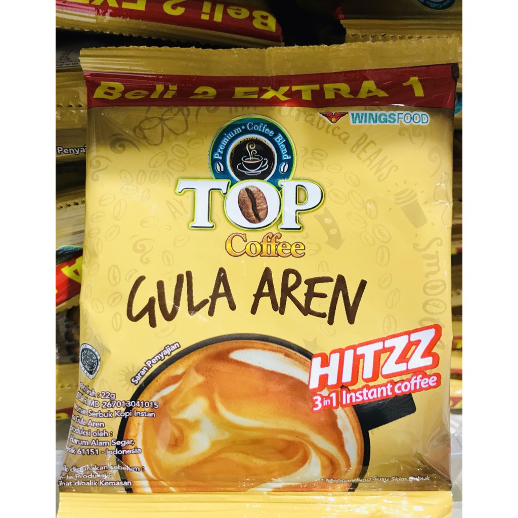 

TOP Coffee Gula Aren Hitzz (10 + 5 scht ) @22gr
