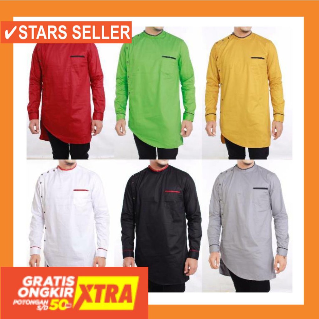 PAKAIAN MUSLIM TERBAIK PALING ANAK ORANG TUA PINK MURAH / Jasmineolshop BAJU KOKO MUSLIM PRIA