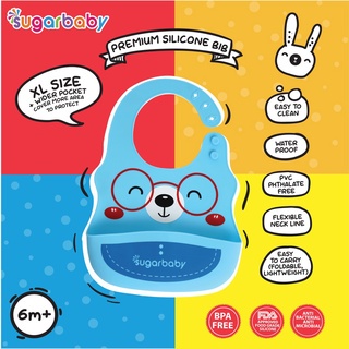 SUGAR BABY HEALTHY SILICONE BIB/ CELEMEK SILICONE BAYI/ BIB SILICONE