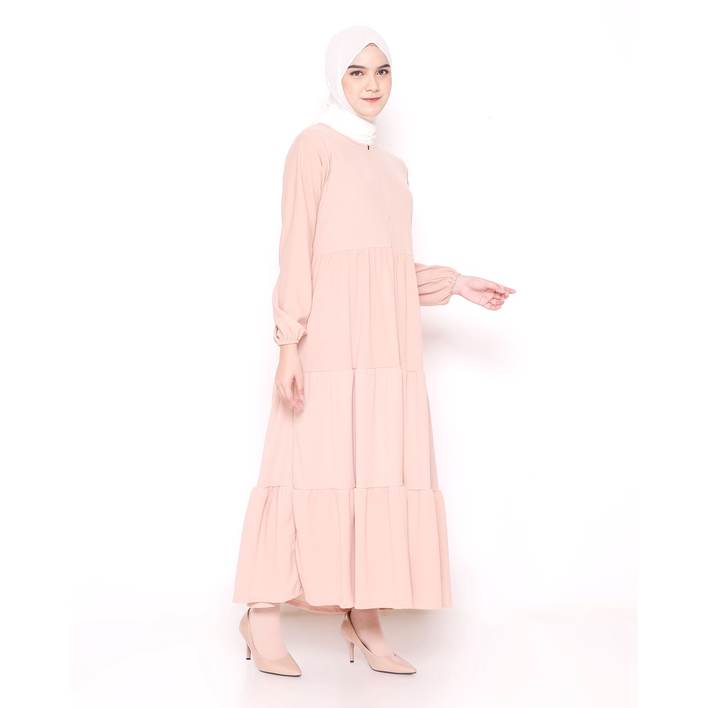 Alifia Maxy Dress - Wafel Velvet Maxi Gamis