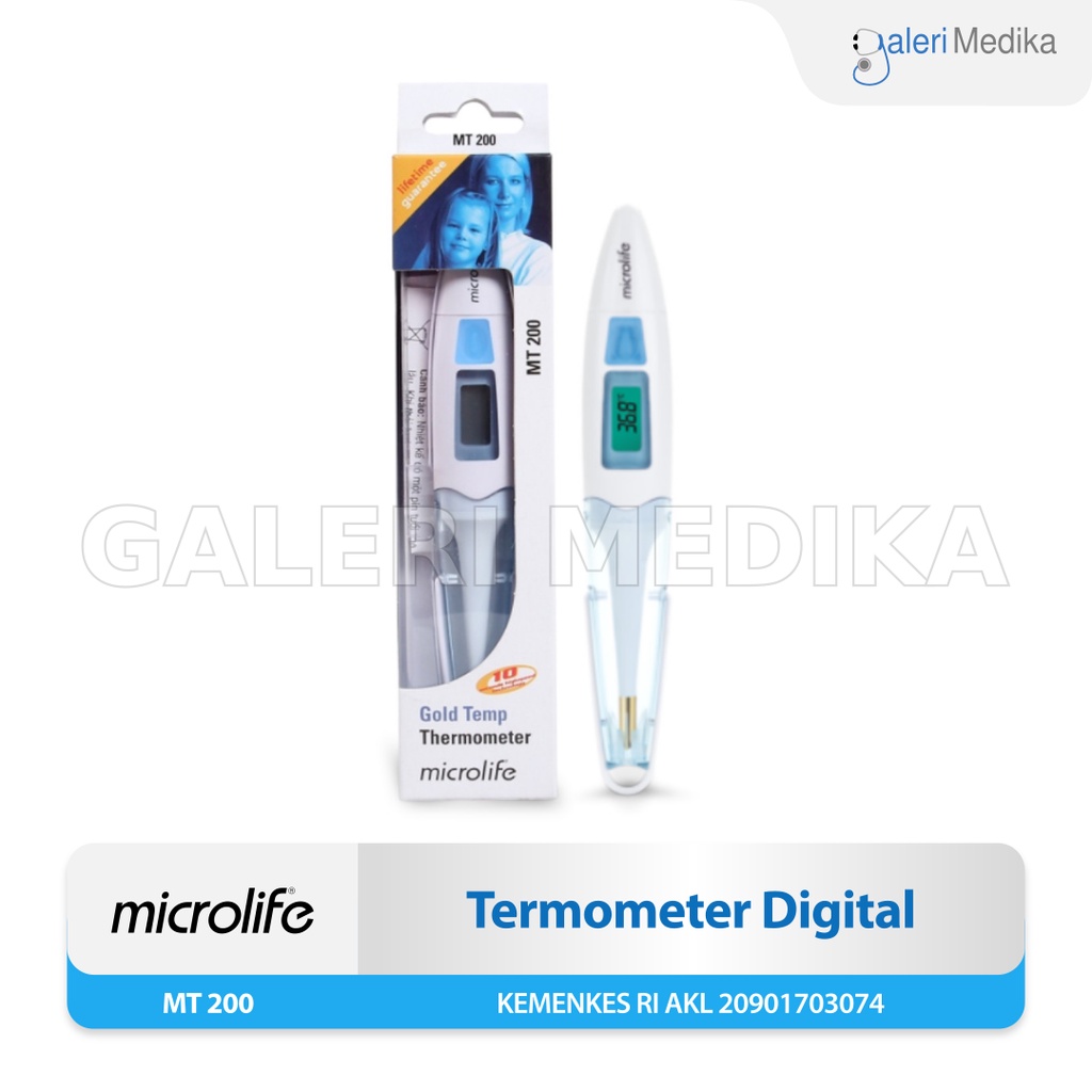 Microlife MT200 Termometer Digital Dengan Gold Tip