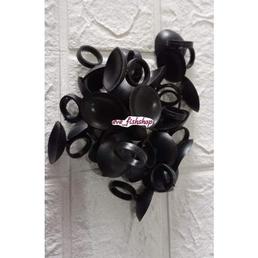 Dop Pipa Dop Karer Selang Pipa Aquarium Perekat Hitam