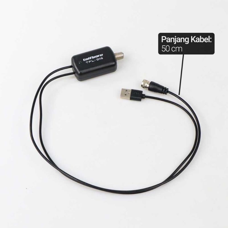 Penguat Sinyal Antena TV Amplifier Booster DVB-T2 - TFL-D15