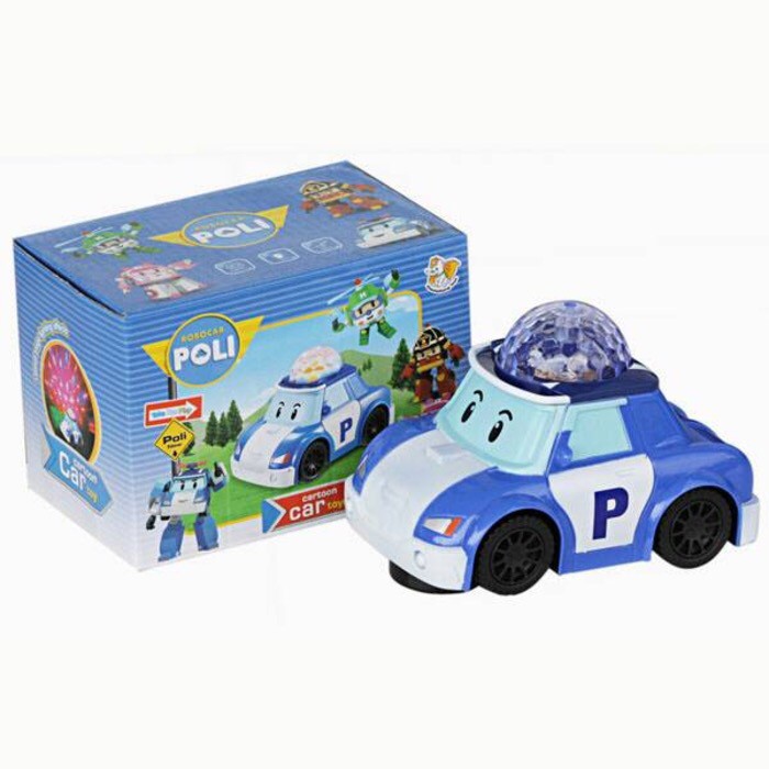 Mainan Anak Robocar Poli Bump and Go