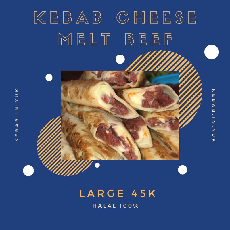 

Kebab Cheese Melt Beef