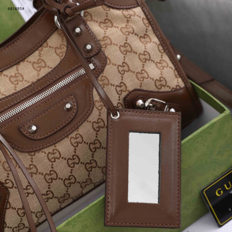 New Arrivall  New Item  _*Gucci x Balenciaga The Hacker Project Medium Neo Classic Bag #681695