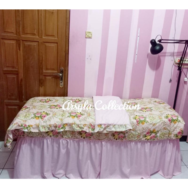 SPREI ISI DAKRON EMPUK BAHAN KATUN