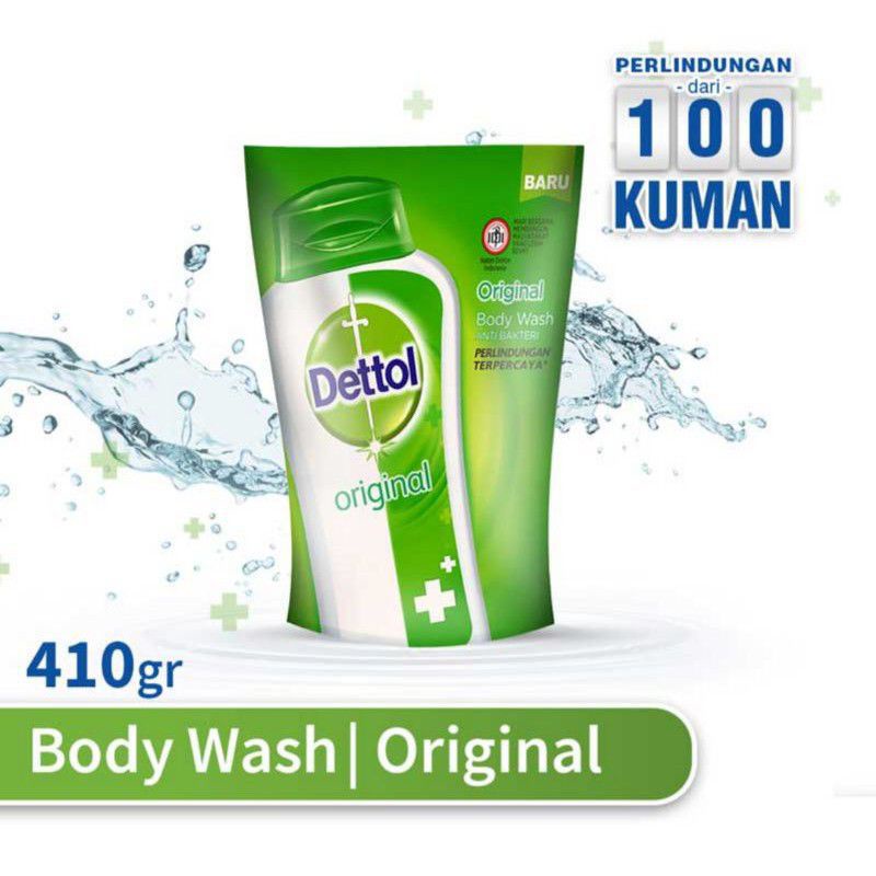 DETTOL ANTIBACTERIAL BODYWASH 200 G &amp; 410 G (REFILL)