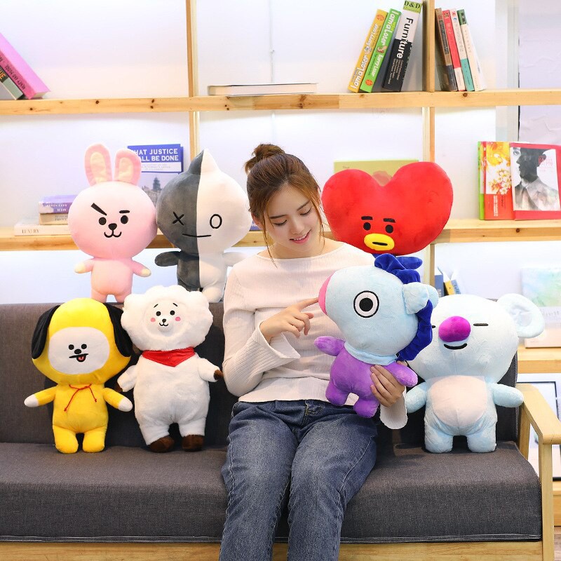 Boneka Bts Bt21 berdiri murah hadiah anak anak