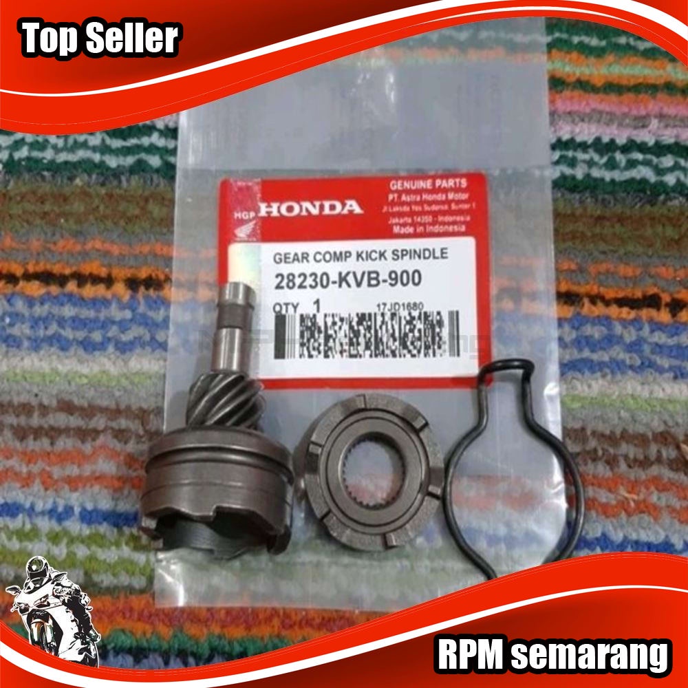 PINION KICK STARTER GIGI PINION HONDA BEAT KARBU VARIO SCOOPY SPACY ORIGINAL AHM