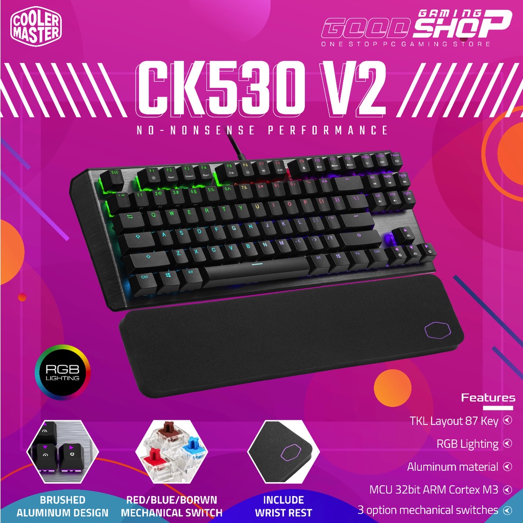 Cooler Master CK530 V2 - Gaming Keyboard