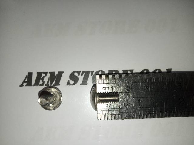Baut JT M6 X 12 (1.2cm) stainless 304