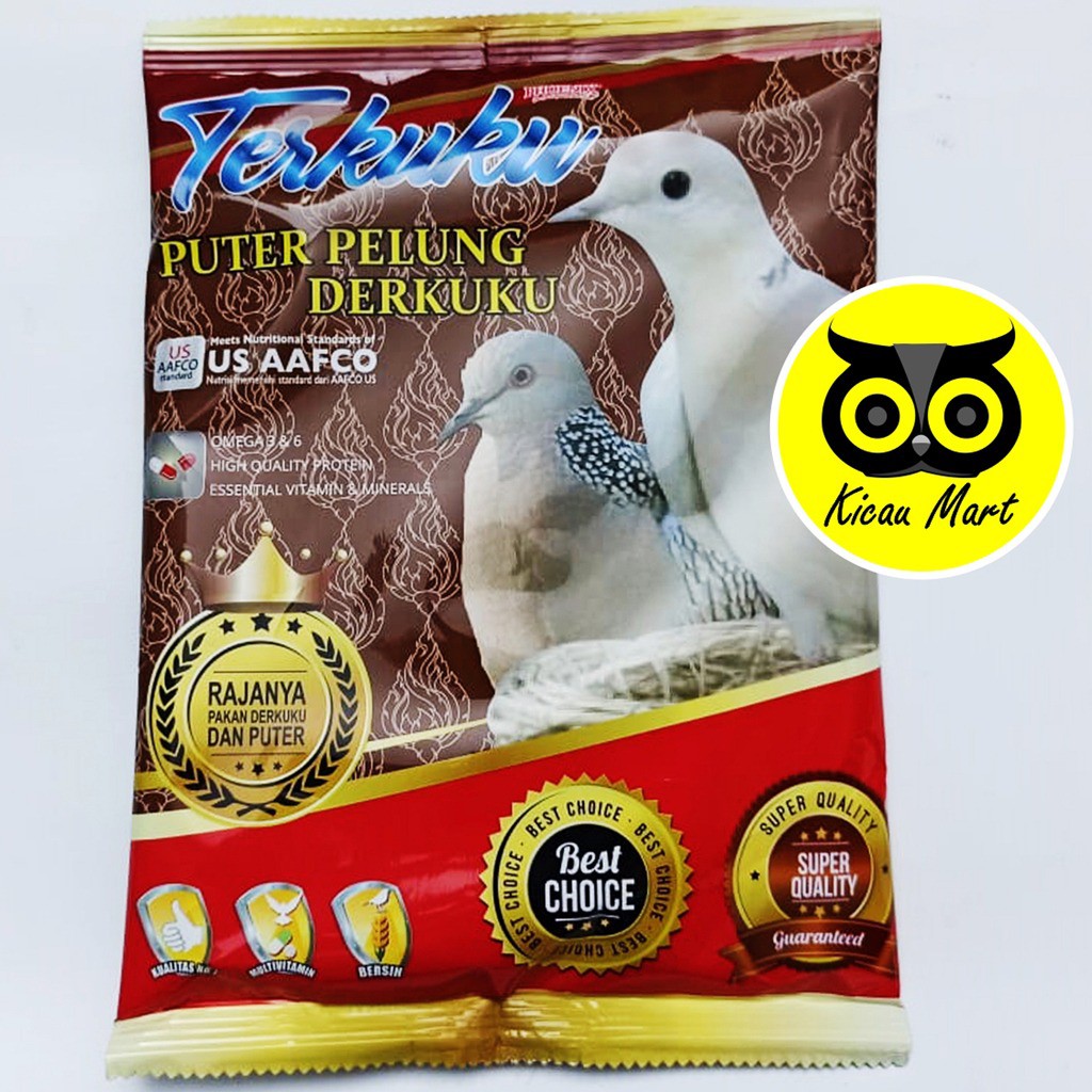 PAKAN TERKUKU PHOENIX MAKANAN BURUNG PUTER PELUNG PERKUTUT DERKUKU GACOR BIJI MILET CAMPUR PKTRK