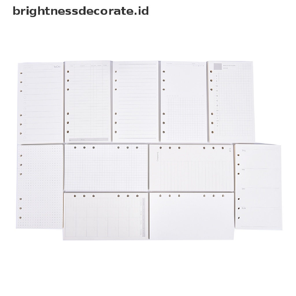 (Irth) Kertas Binder Loose Leaf Ukuran A6