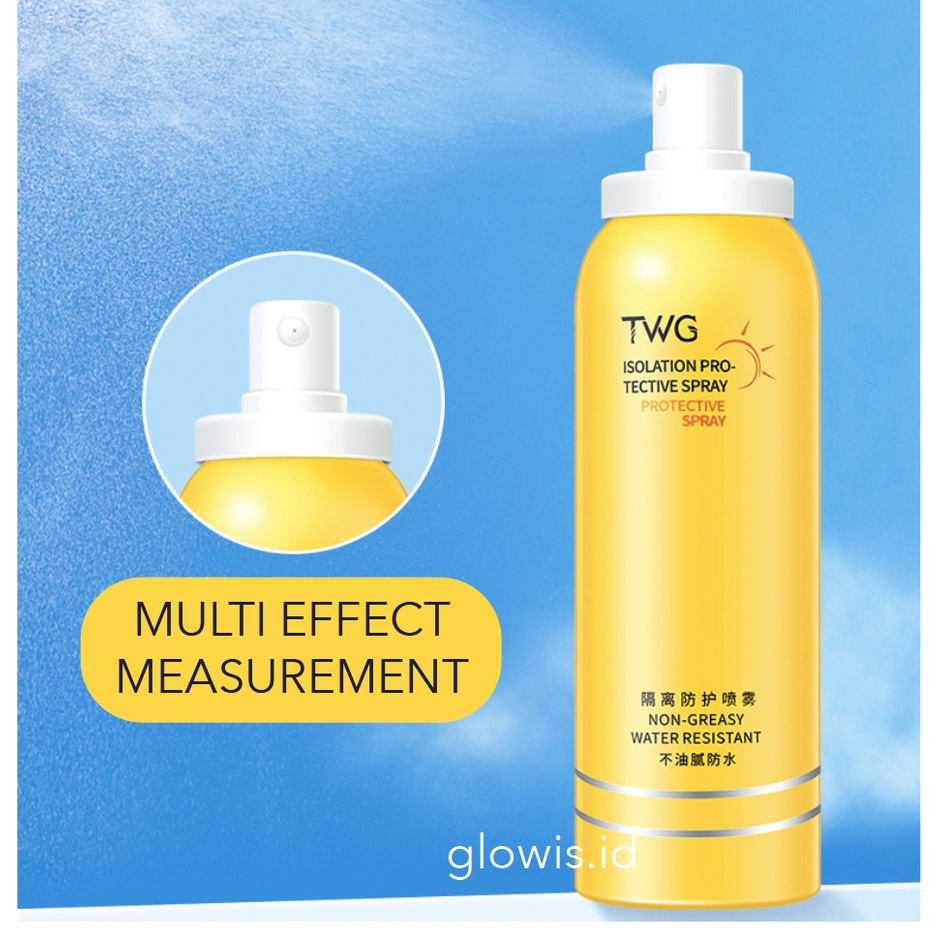 TWG Sun Screen Spray Sun Block Tahan Lama SPF 50 150ml XX073