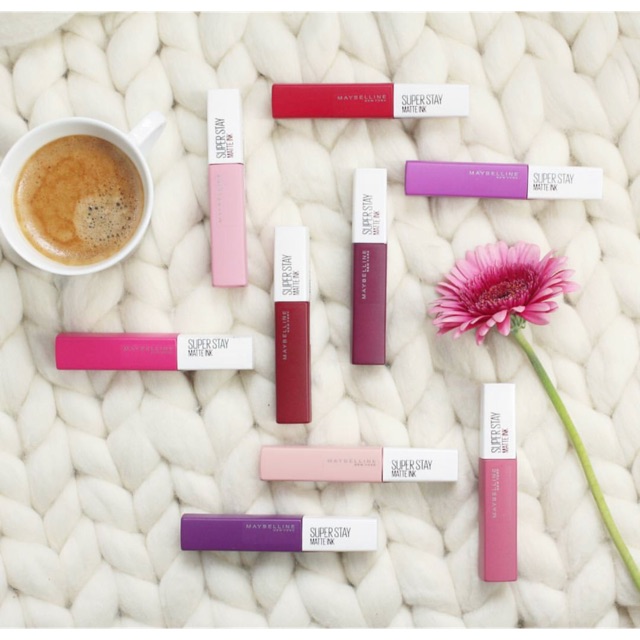 Superstay Matte Ink Maybelline - Lover, Dreamer, Loyalist, Pioneer, Heroine.