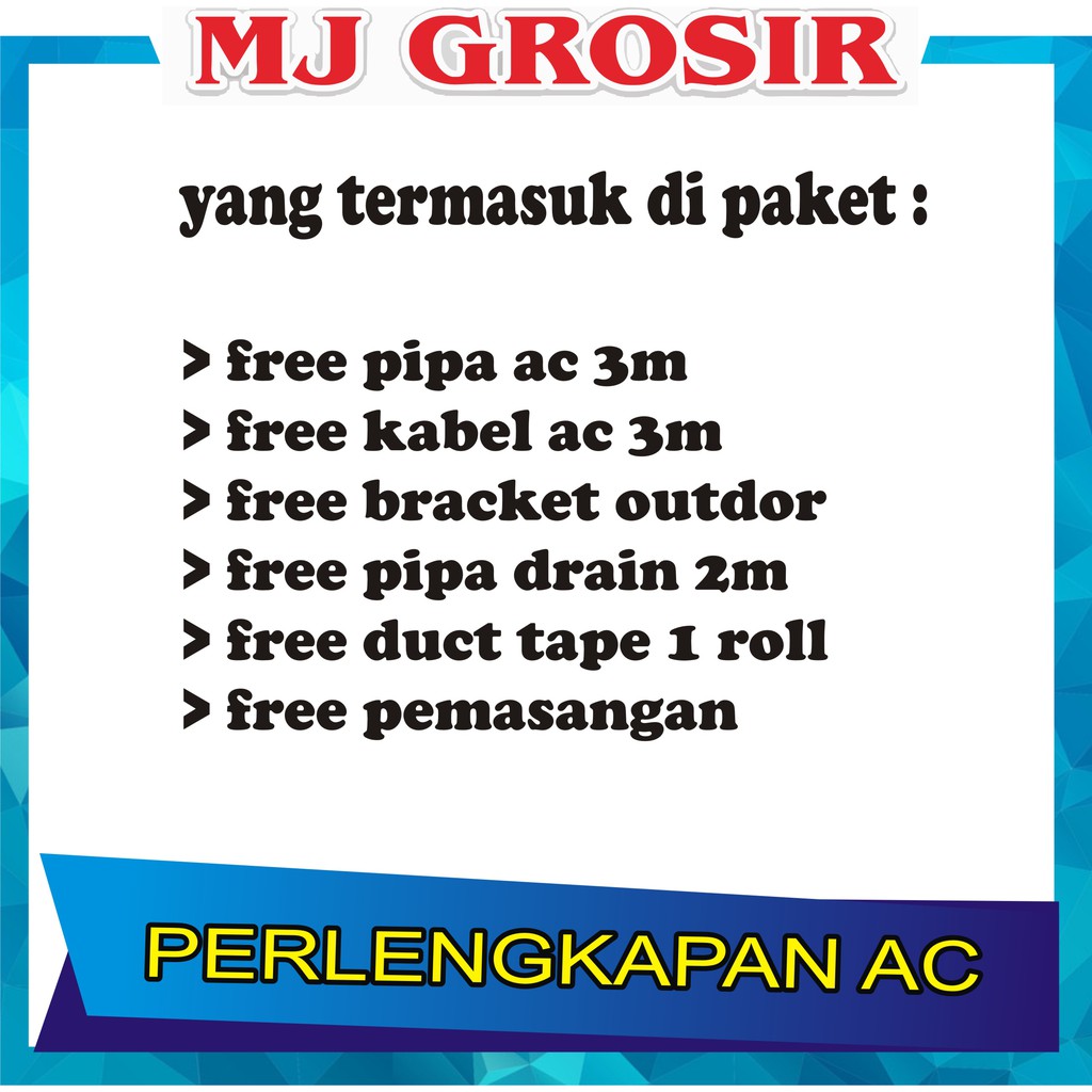 AC PANASONIC KN 5 WKJ 05WKJ 1/2 PK 0.5 PK + PASANG R 32 ECO TOUGH