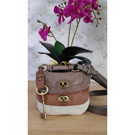 TAS FOSSIL MASSON SMALL FLAP CROSSBODY TAS PRELOVED MURAH TAS BRANDED