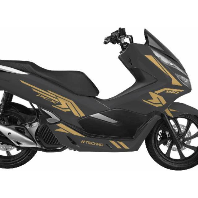 striping stiker polet bodyprinting decal sticker variasi custom MOTOR HONDA pcx PCX FULL BODY