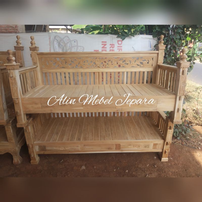 Sofa bale bale asli jepara