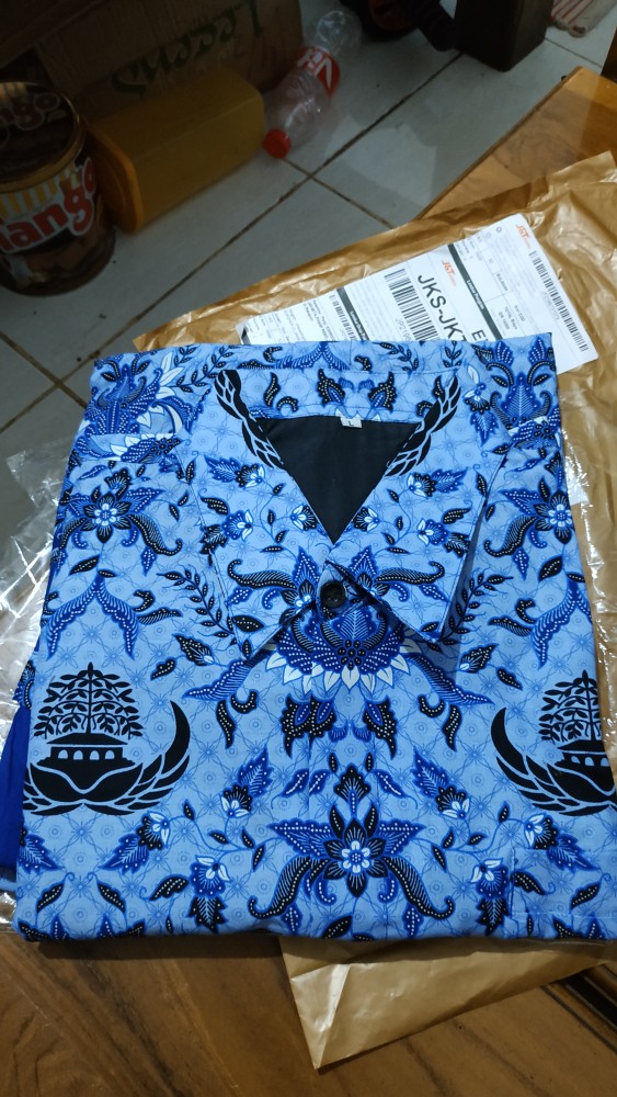 Batik Korpri Full Furing Size M-xxl Asli Solo Termurah