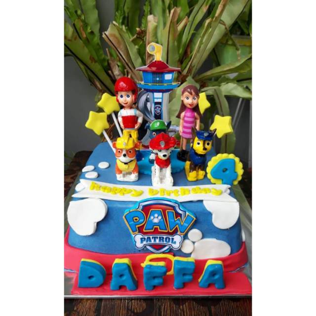 

Cake Ultah Paw Patrol / Kue Ulang Tahun Paw Patrol /