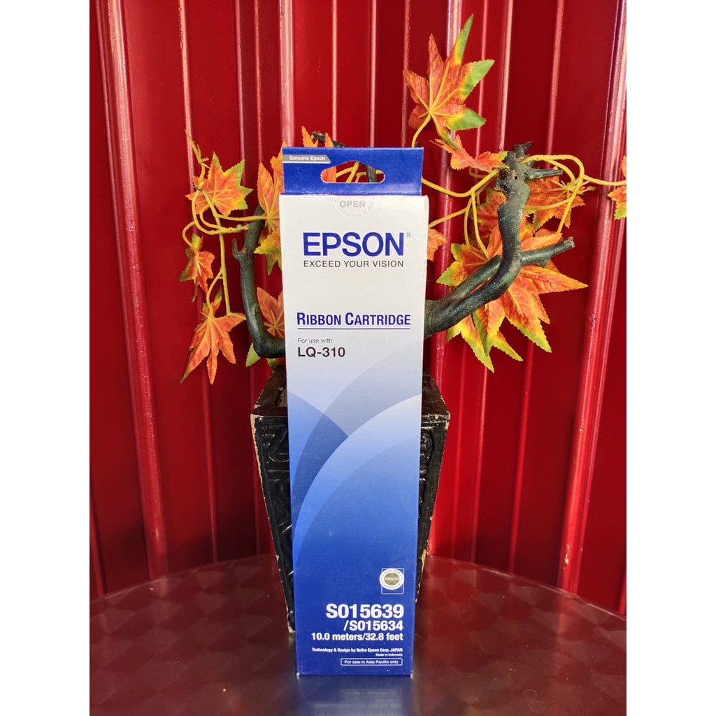 LQ310 | RIBBON CATRIDGE EPSON S015639 / S015634 FOR LQ-310 ORIGINAL RESMI