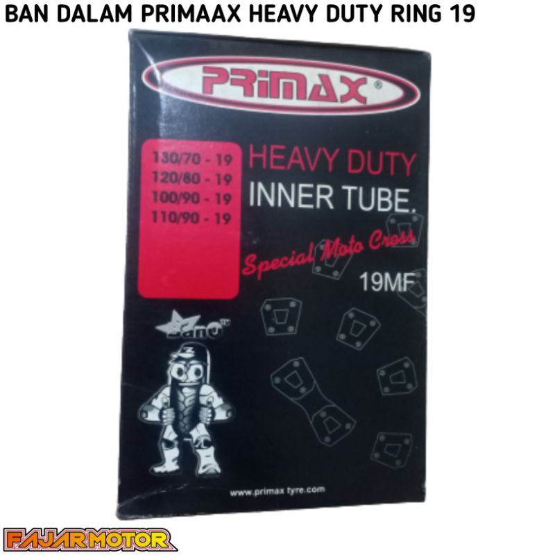 PRIMAAX BAN DALAM 100/90-19 HEAVY DUTY