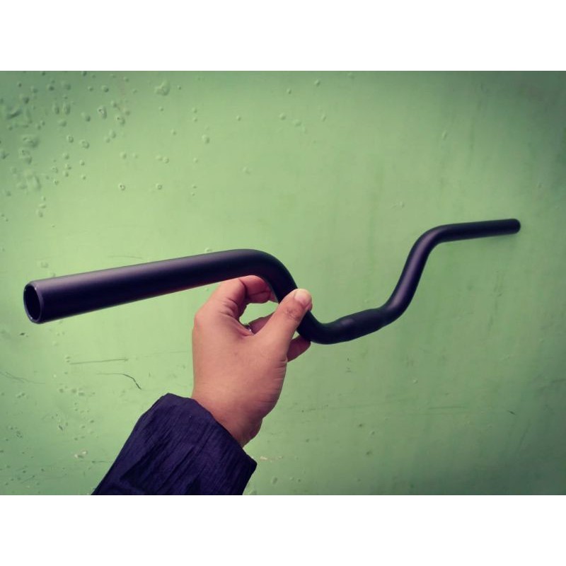 Alumunium Handlebar rise untk klunker, sepeda lipat dahon, pikes, 360 three sixty, fnhon, commuter