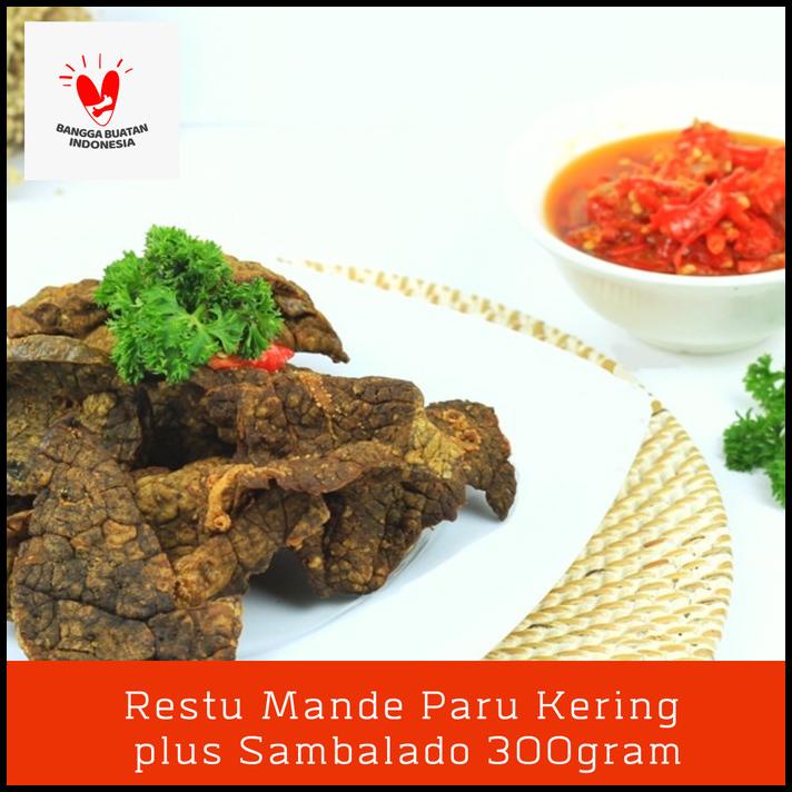 

Paru Kering Plus Sambalado Restu Mande 300Gr
