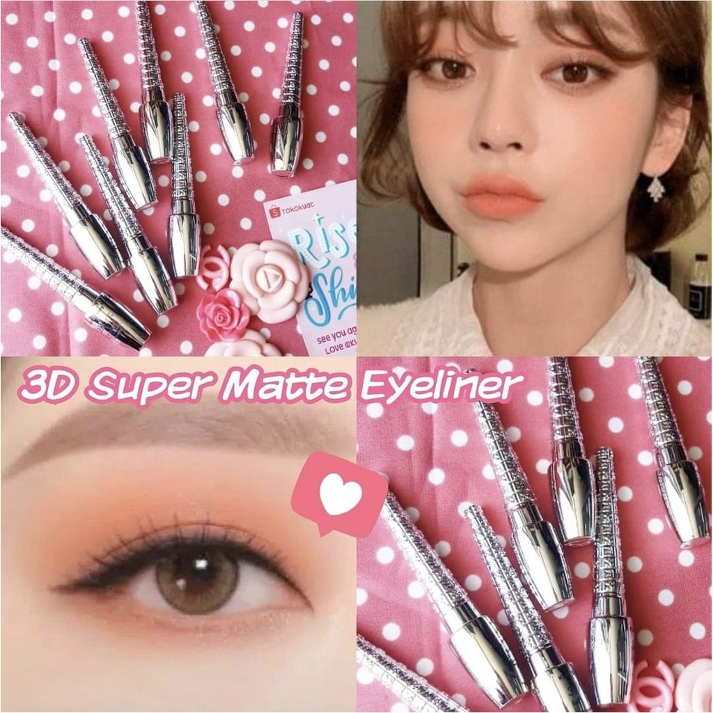 KISS BEAUTY 3D SUPER MATTE EYELINER