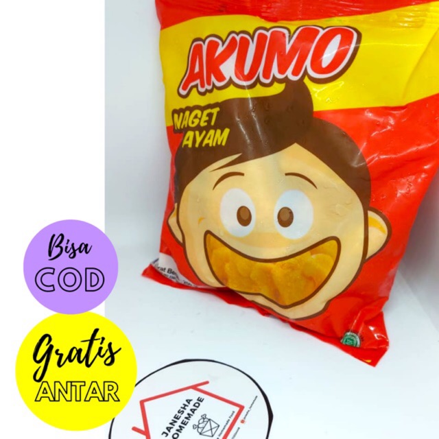 

Frozen Food Chicken Nugget AKUMO 500gr