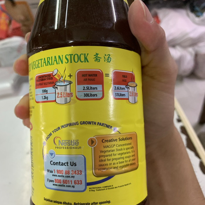 

KUALITAS TERBAIK - MAGGI VEGETARIAN STOCK 1.2KG/ BUMBU MASAK MAGGI
