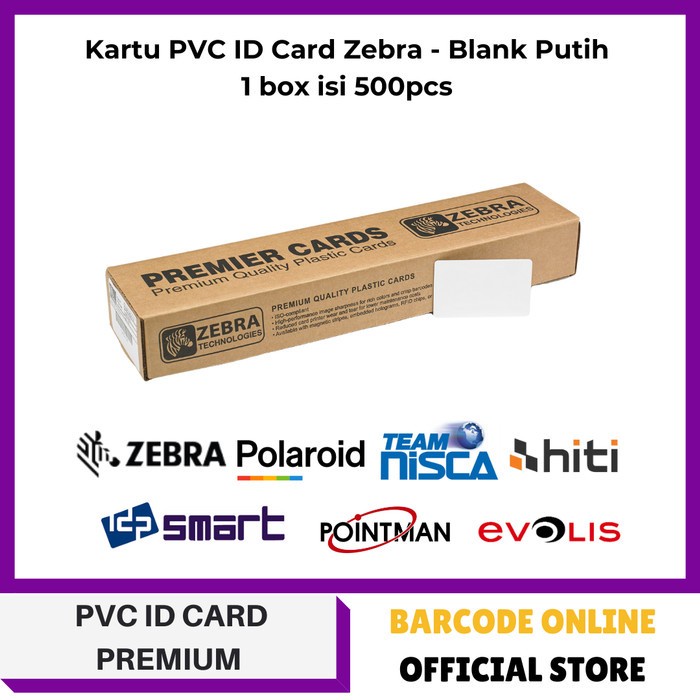 

Sale Pvc Blank Id Card - Kartu Id Card Kosong -Tanda Pengenal Kosong-500Pcs Trendi