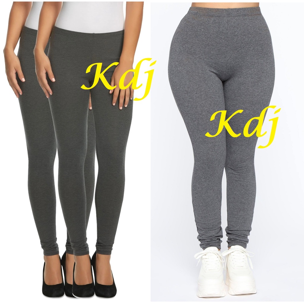 Leging Bahan Kaos JUMBO dan SLIM Celana Legging Lejing Wanita Slim dan Jumbo Spandek