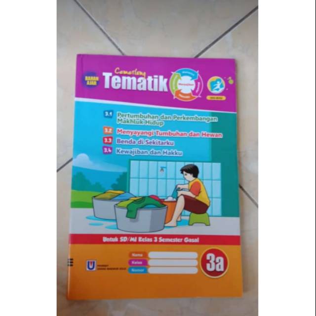Lks tematik kelas 3sd