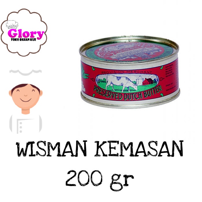 

butter-mentega- butter wisman 200 gr wijsman -mentega-butter.